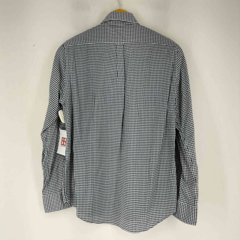 フレッドペリー FRED PERRY ワンポイント刺繍 ギンガムチェック柄 L/S BDシャツ メンズ  XS